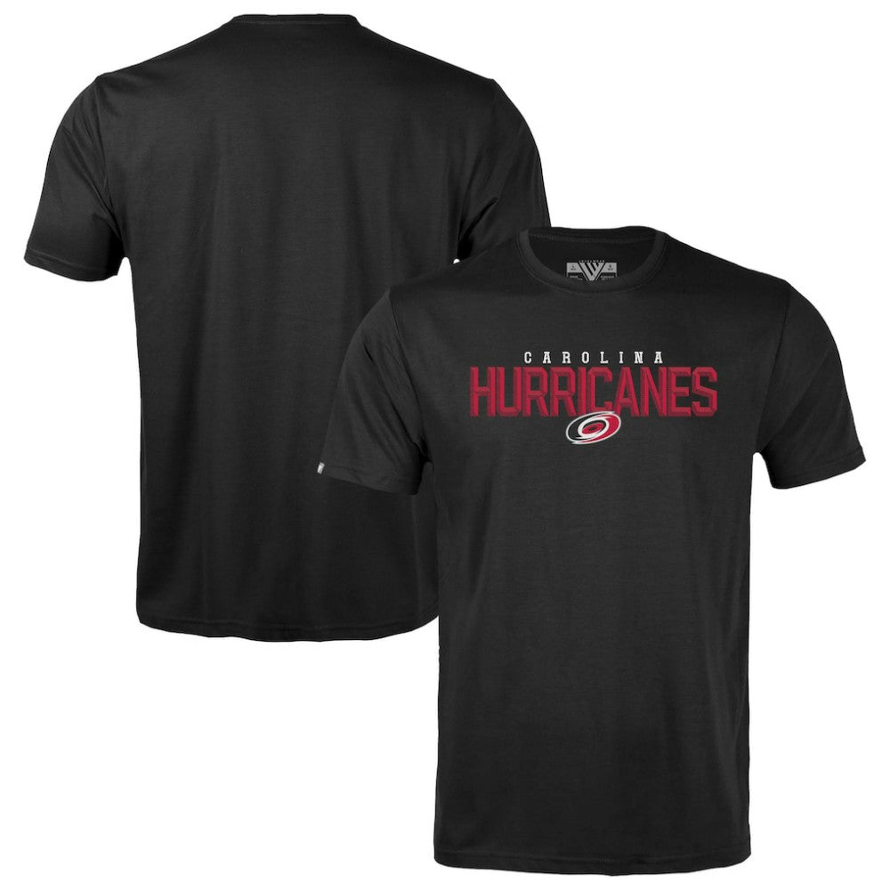 NHL Black Carolina Hurricanes Levelwear Youth Little Richmond Carve T-Shirt