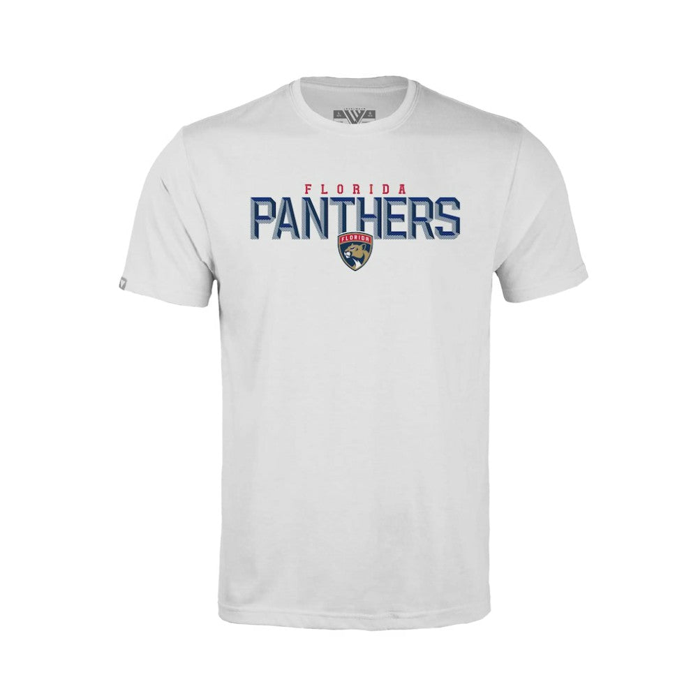 NHL White Florida Panthers Levelwear Youth Little Richmond Carve T-Shirt