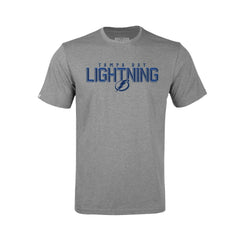 NHL Gray Tampa Bay Lightning Levelwear Youth Little Richmond Carve T-Shirt