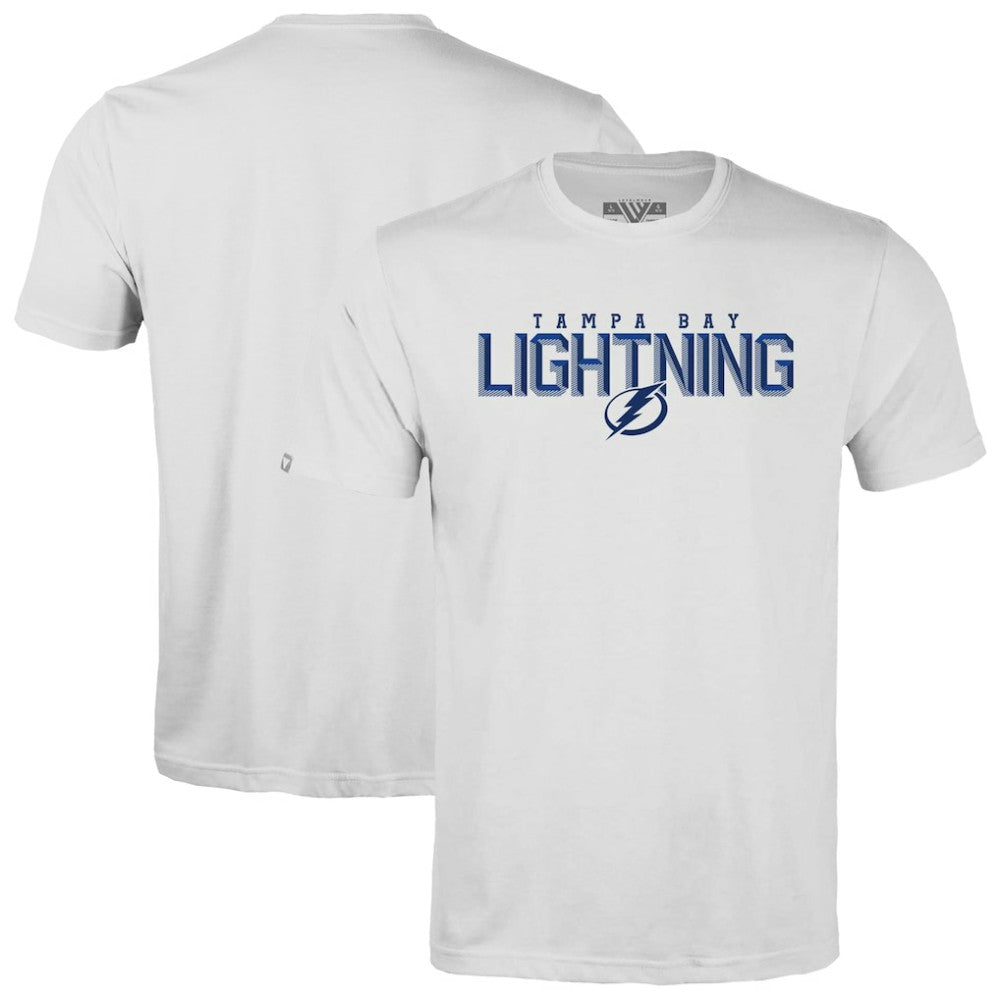 NHL White Tampa Bay Lightning Levelwear Youth Little Richmond Carve T-Shirt