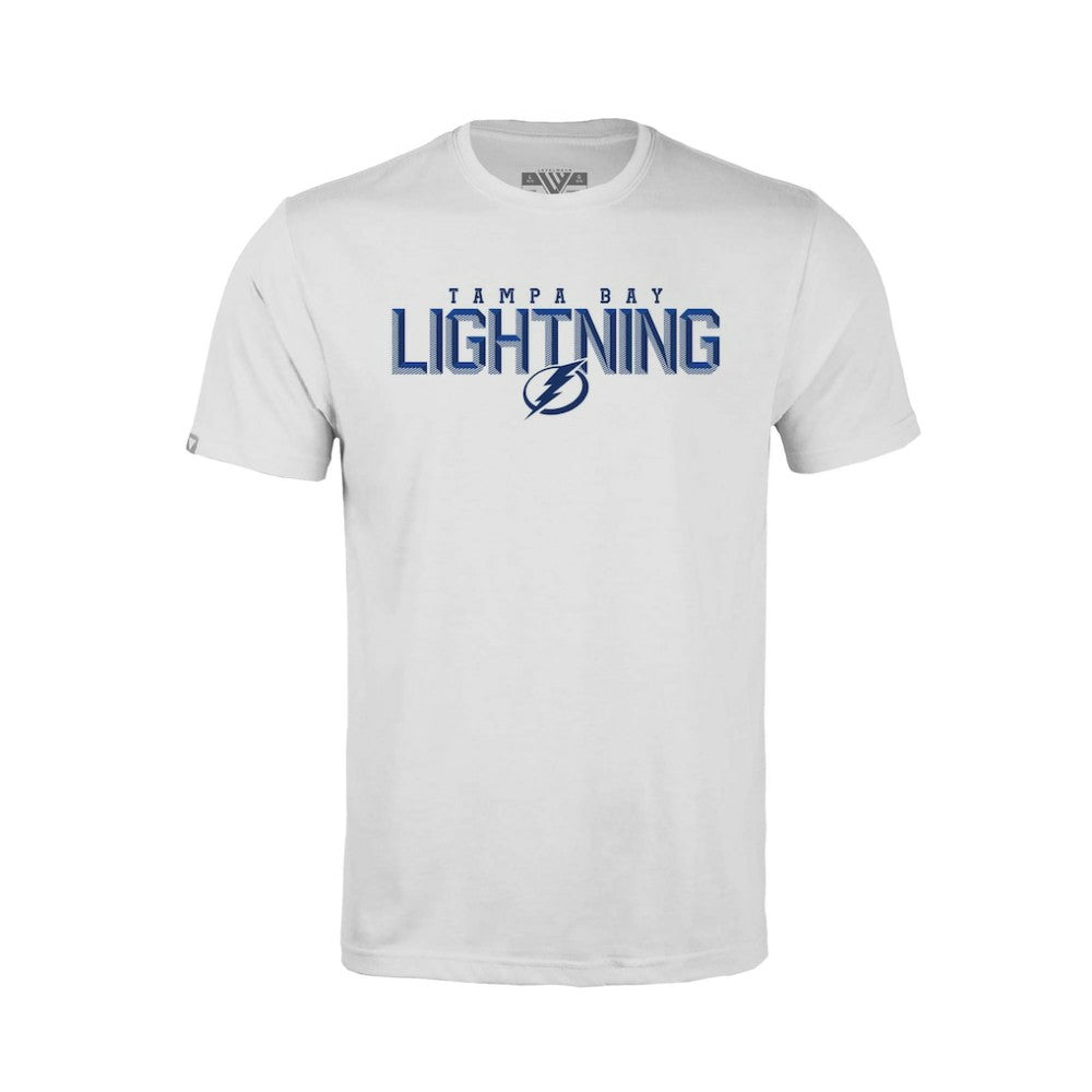 NHL White Tampa Bay Lightning Levelwear Youth Little Richmond Carve T-Shirt