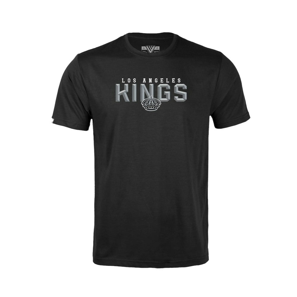 NHL Black Los Angeles Kings Levelwear Youth Little Richmond Carve T-Shirt