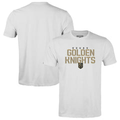 NHL White Vegas Golden Knights Levelwear Youth Little Richmond Carve T-Shirt