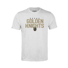NHL White Vegas Golden Knights Levelwear Youth Little Richmond Carve T-Shirt