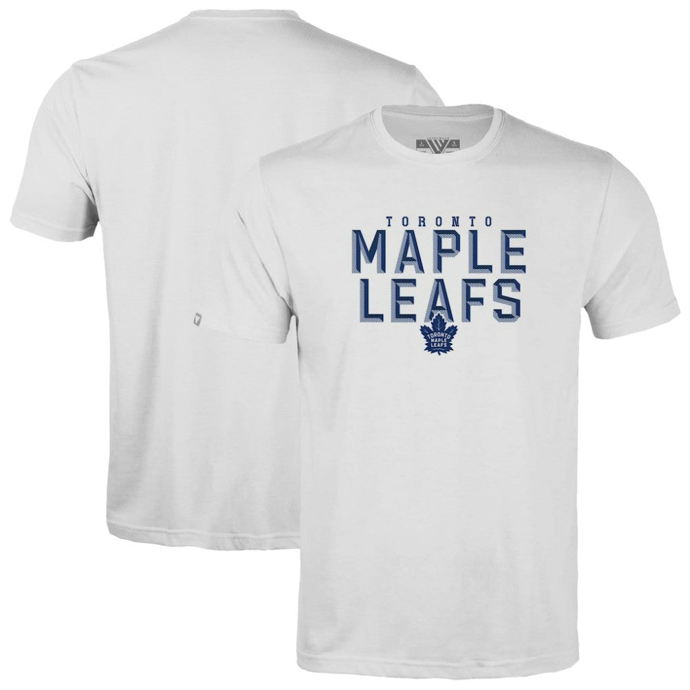 NHL White Toronto Maple Leafs Levelwear Youth Little Richmond Carve T-Shirt