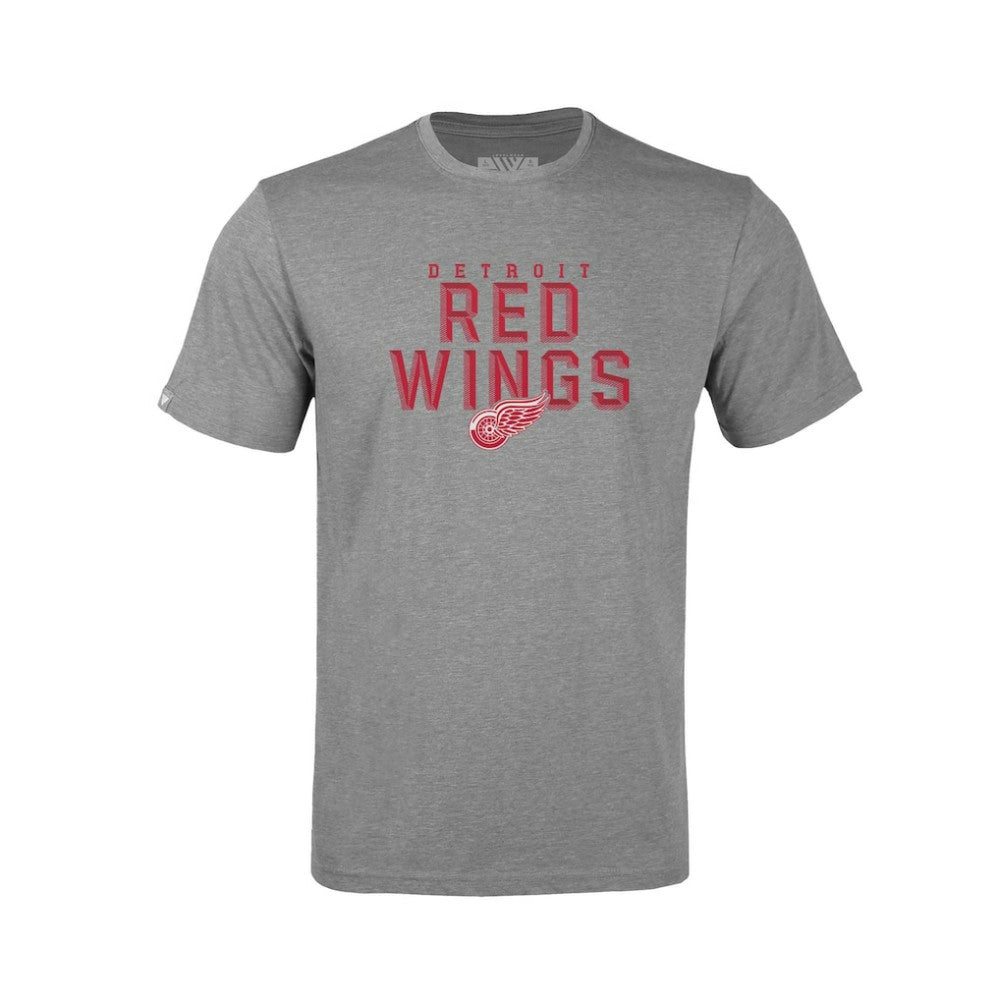 NHL Gray Detroit Red Wings Levelwear Youth Little Richmond Carve T-Shirt