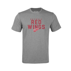 NHL Gray Detroit Red Wings Levelwear Youth Little Richmond Carve T-Shirt