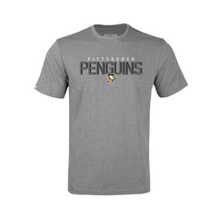 NHL Gray Pittsburgh Penguins Levelwear Youth Little Richmond Carve T-Shirt