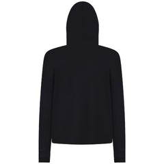 NHL Black New Jersey Devils Levelwear Women's Sweet Monument Tri-Blend Cropped Pullover Hoodie