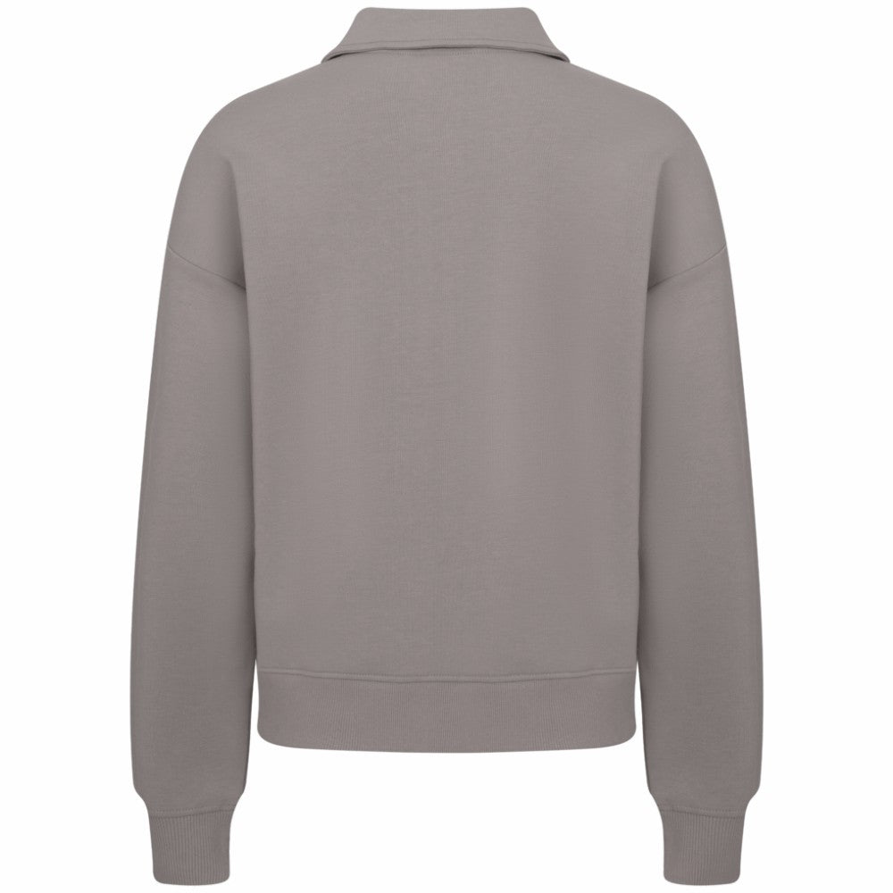 NHL Gray Los Angeles Kings Levelwear Women's Canmore Quarter-Zip Pullover