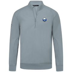 NHL Gray Buffalo Sabres Levelwear Upright Tri-Blend Quarter-Zip Pullover