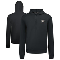 NHL Black Anaheim Ducks Levelwear Technic Quarter-Zip Pullover Hoodie
