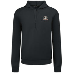NHL Black Anaheim Ducks Levelwear Technic Quarter-Zip Pullover Hoodie