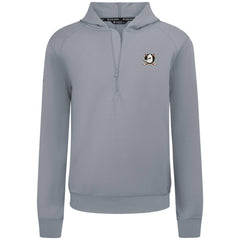 NHL Gray Anaheim Ducks Levelwear Technic Quarter-Zip Pullover Hoodie