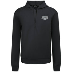 NHL Black Los Angeles Kings Levelwear Technic Quarter-Zip Pullover Hoodie