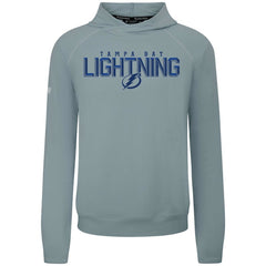 NHL Gray Tampa Bay Lightning Levelwear Mandate Carve Tri-Blend Pullover Hoodie
