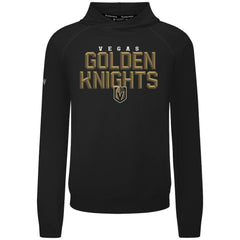 NHL Black Vegas Golden Knights Levelwear Mandate Carve Tri-Blend Pullover Hoodie