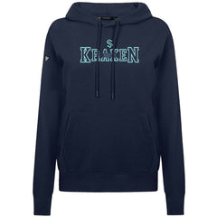 NHL Navy Seattle Kraken Levelwear Women's Adorn Journey Pullover Hoodie
