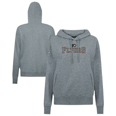 NHL Gray Philadelphia Flyers Levelwear Women's Adorn Journey Pullover Hoodie