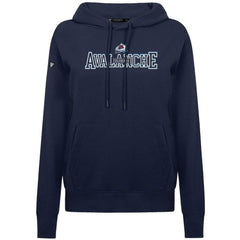 NHL Navy Colorado Avalanche Levelwear Women's Adorn Journey Pullover Hoodie
