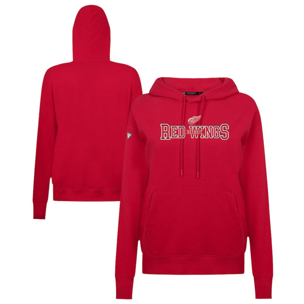 NHL Red Detroit Red Wings Levelwear Women's Adorn Journey Pullover Hoodie