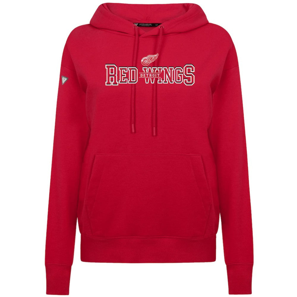 NHL Red Detroit Red Wings Levelwear Women's Adorn Journey Pullover Hoodie