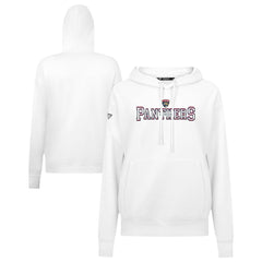 NHL White Florida Panthers Levelwear Women's Adorn Journey Pullover Hoodie