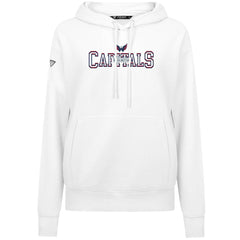 NHL White Washington Capitals Levelwear Women's Adorn Journey Pullover Hoodie