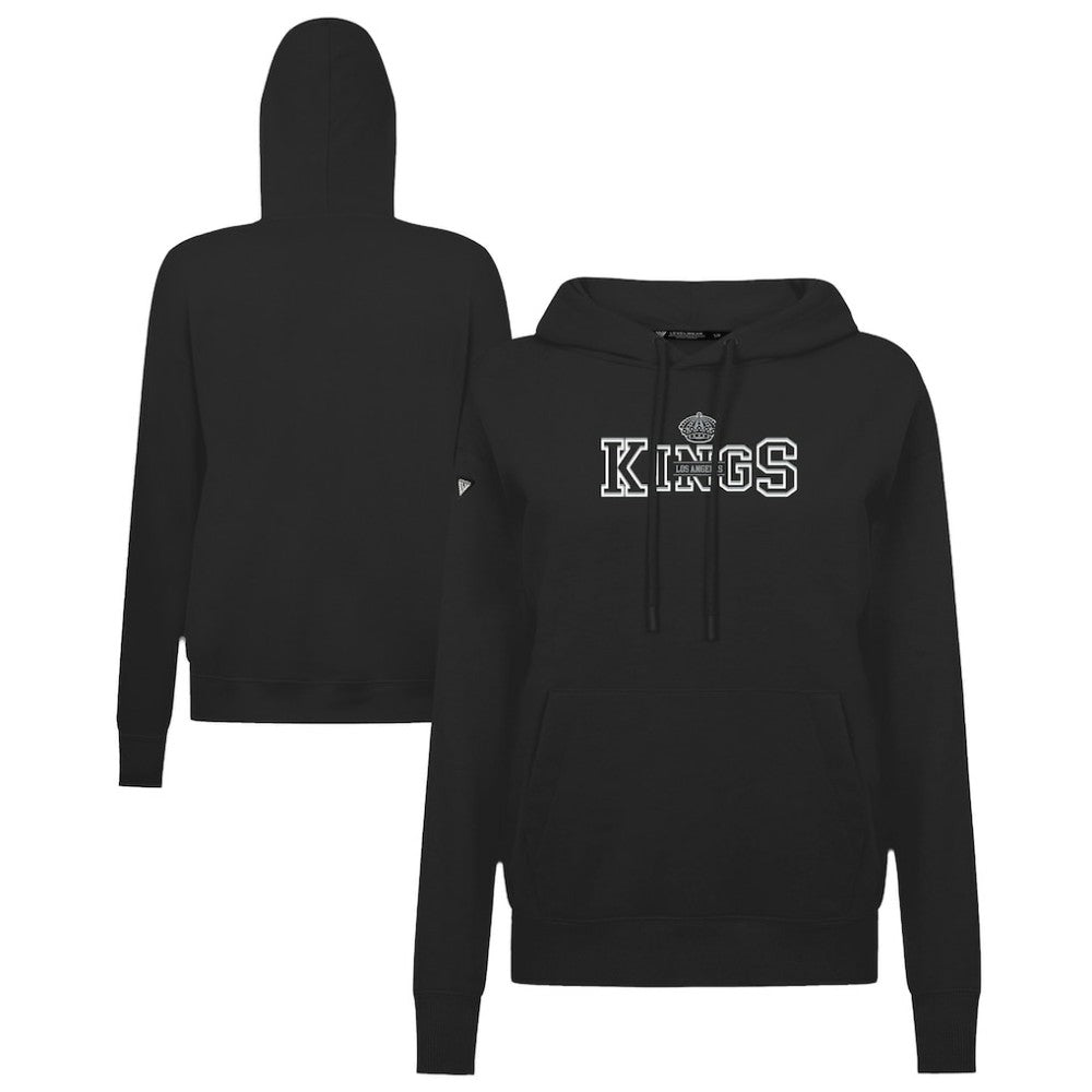 NHL Black Los Angeles Kings Levelwear Women's Adorn Journey Pullover Hoodie