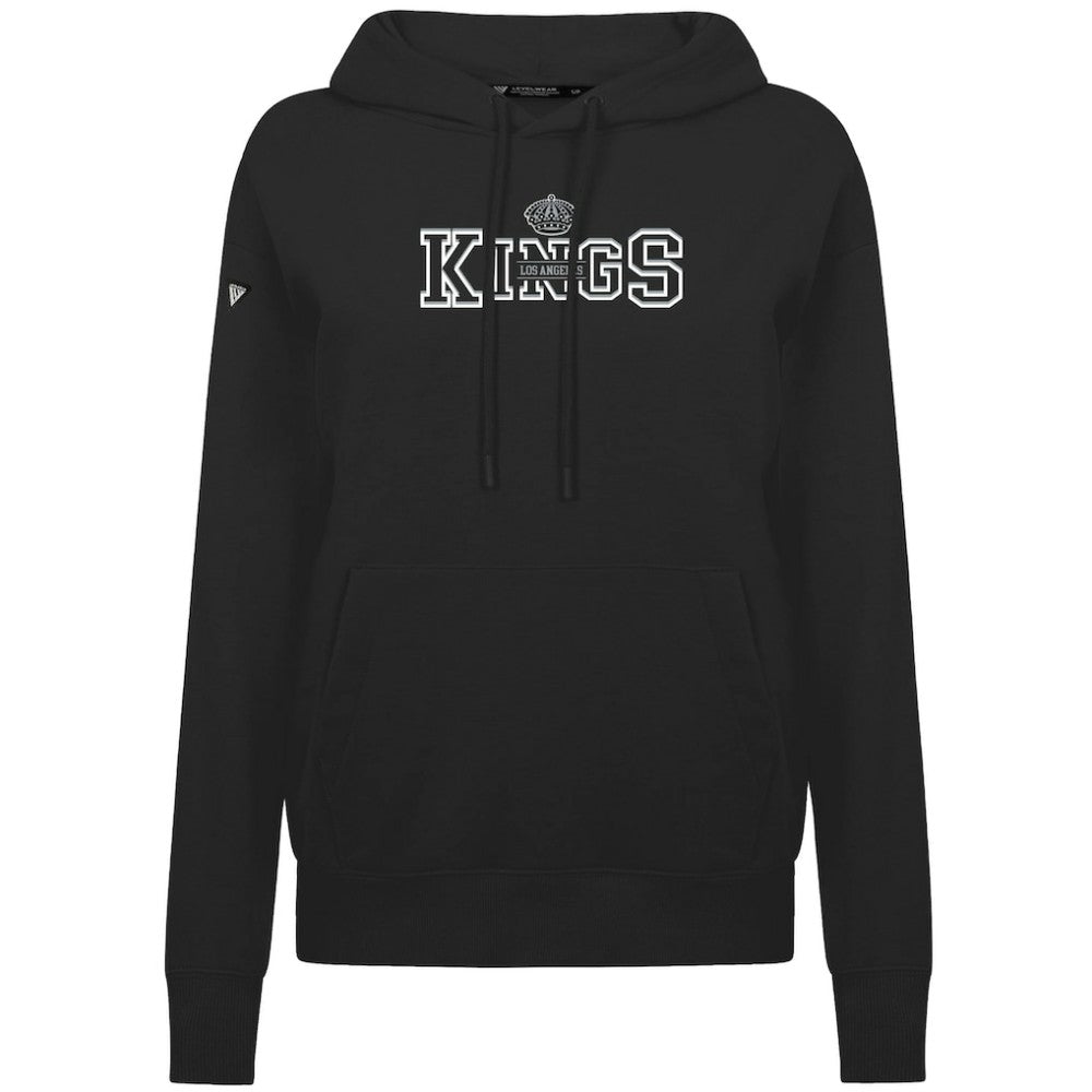 NHL Black Los Angeles Kings Levelwear Women's Adorn Journey Pullover Hoodie
