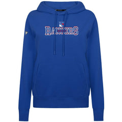 NHL Royal New York Rangers Levelwear Women's Adorn Journey Pullover Hoodie