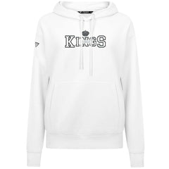 NHL White Los Angeles Kings Levelwear Women's Adorn Journey Pullover Hoodie