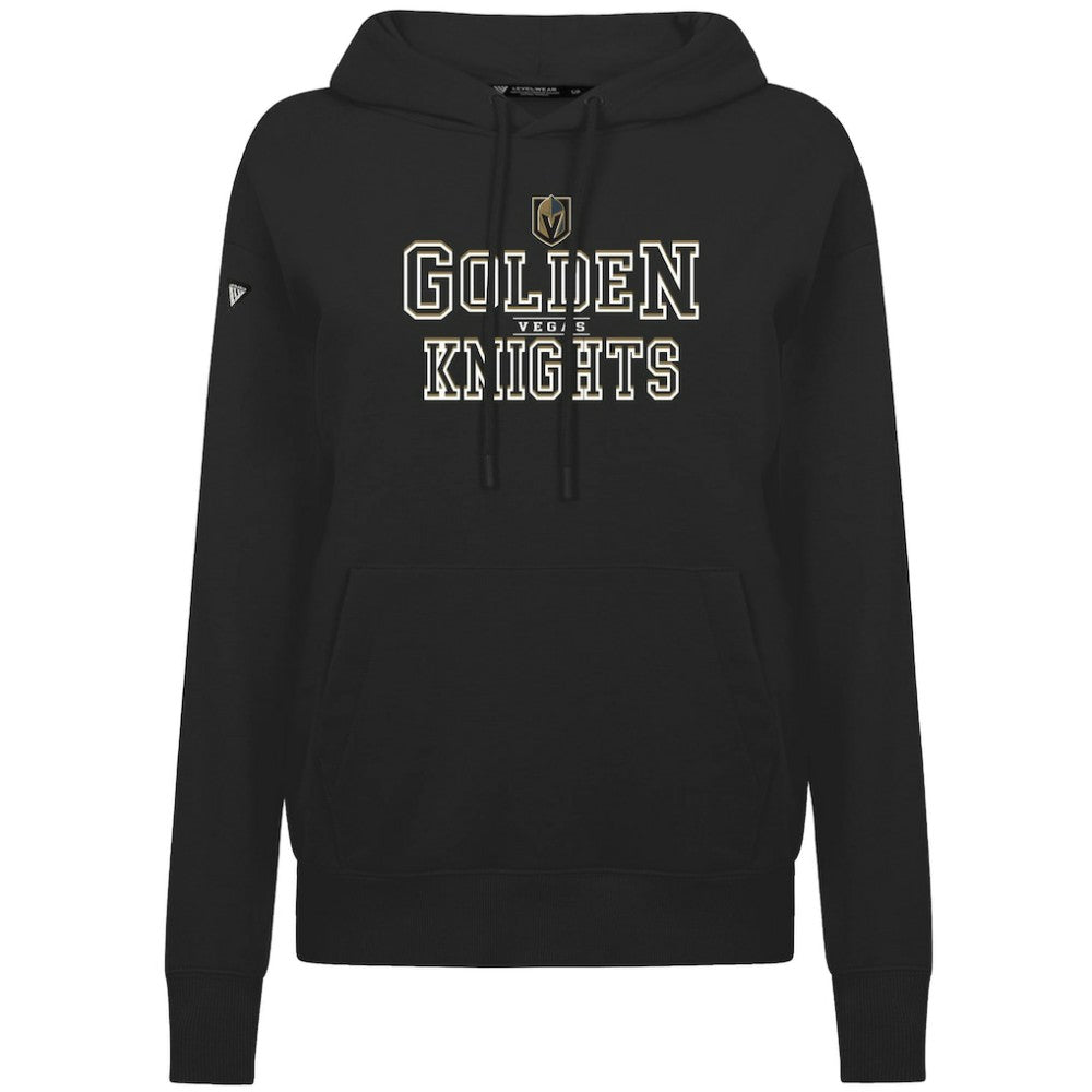 NHL Black Vegas Golden Knights Levelwear Women's Adorn Journey Pullover Hoodie