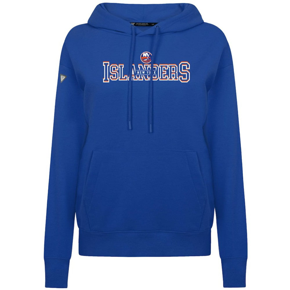NHL Royal New York Islanders Levelwear Women's Adorn Journey Pullover Hoodie