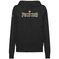 NHL Black Pittsburgh Penguins Levelwear Women's Adorn Journey Pullover Hoodie