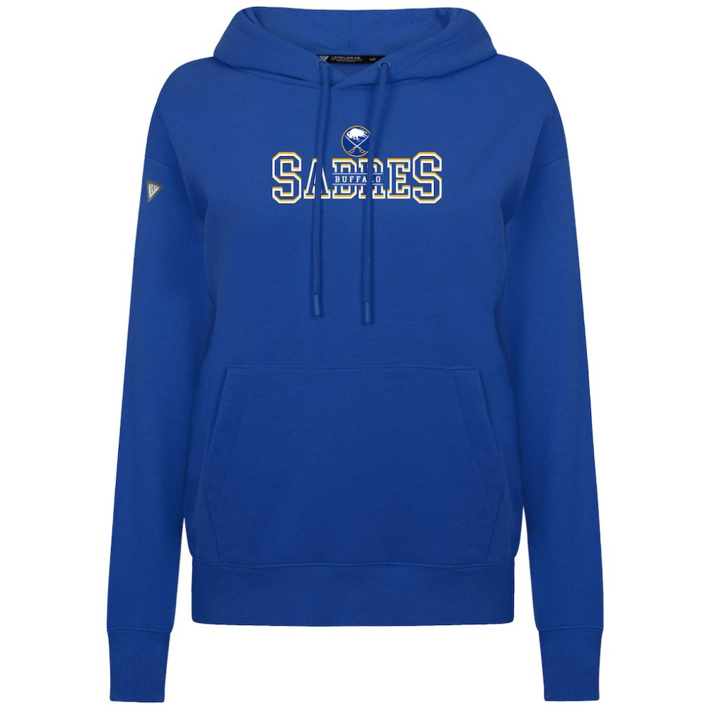 NHL Royal Buffalo Sabres Levelwear Women's Adorn Journey Pullover Hoodie