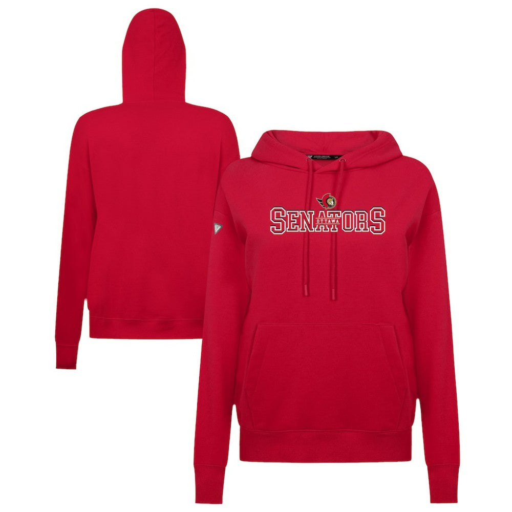NHL Red Ottawa Senators Levelwear Women's Adorn Journey Pullover Hoodie