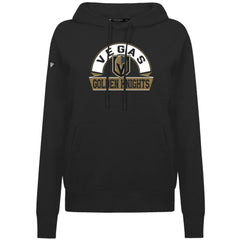 NHL Black Vegas Golden Knights Levelwear Women's Adorn Banner Arch Pullover Hoodie