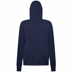 NHL Navy Edmonton Oilers Levelwear Women's Adorn Banner Arch Pullover Hoodie