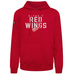 NHL Red Detroit Red Wings Levelwear Podium Carve Pullover Hoodie