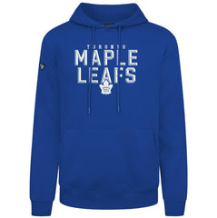 NHL Royal Toronto Maple Leafs Levelwear Podium Carve Pullover Hoodie