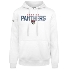 NHL White Florida Panthers Levelwear Podium Carve Pullover Hoodie