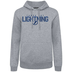 NHL Gray Tampa Bay Lightning Levelwear Podium Carve Pullover Hoodie