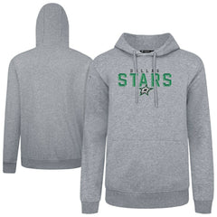 NHL Gray Dallas Stars Levelwear Podium Carve Pullover Hoodie