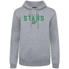 NHL Gray Dallas Stars Levelwear Podium Carve Pullover Hoodie