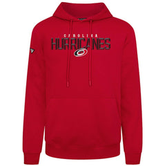 NHL Red Carolina Hurricanes Levelwear Podium Carve Pullover Hoodie