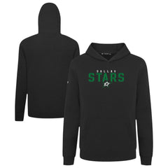NHL Black Dallas Stars Levelwear Youth Podium Carve Pullover Hoodie