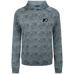 NHL Gray Philadelphia Flyers Levelwear Albatross Raglan Pullover Hoodie