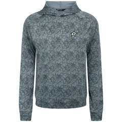 NHL Gray Dallas Stars Levelwear Albatross Raglan Pullover Hoodie