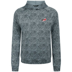 NHL Gray Carolina Hurricanes Levelwear Albatross Raglan Pullover Hoodie